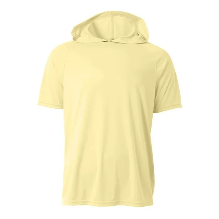 A4 Men's Short Sleeve Hooded Tee
