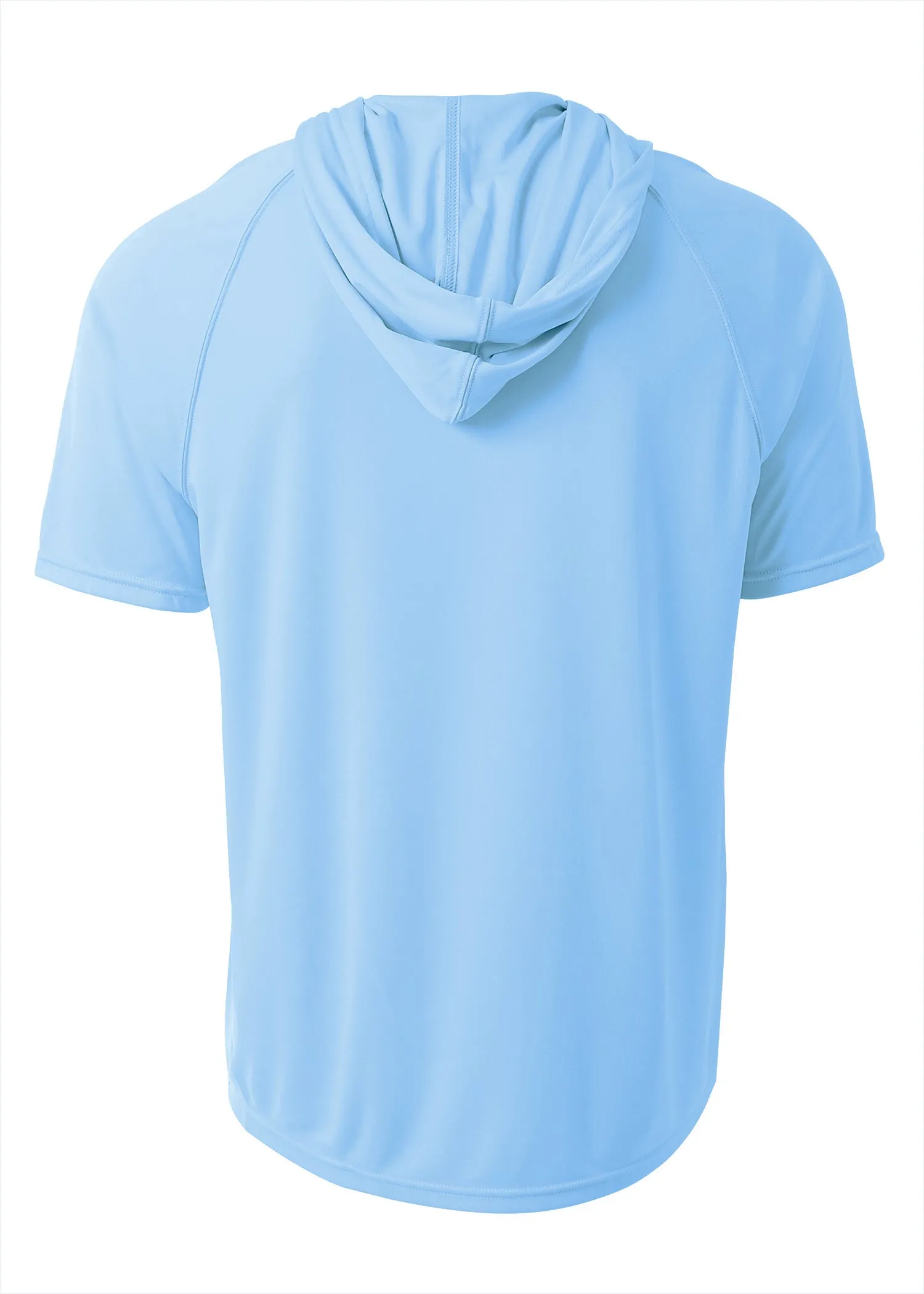 A4 Men's Short Sleeve Hooded Tee