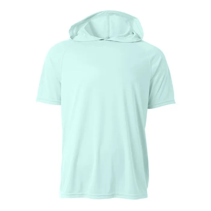 A4 Men's Short Sleeve Hooded Tee