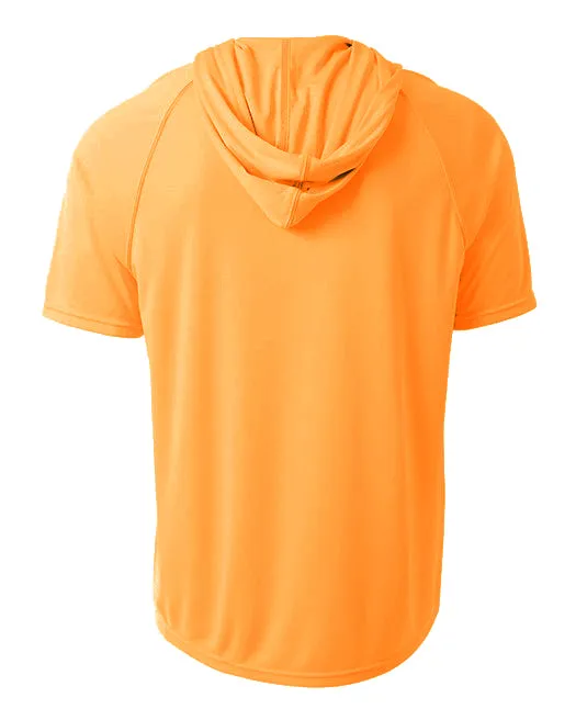 A4 Men's Short Sleeve Hooded Tee