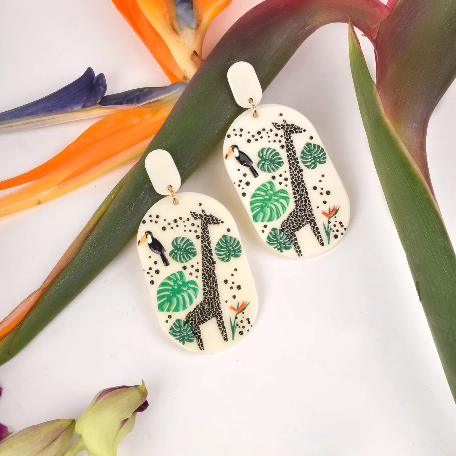 Ally Multicolour Fauna Earring