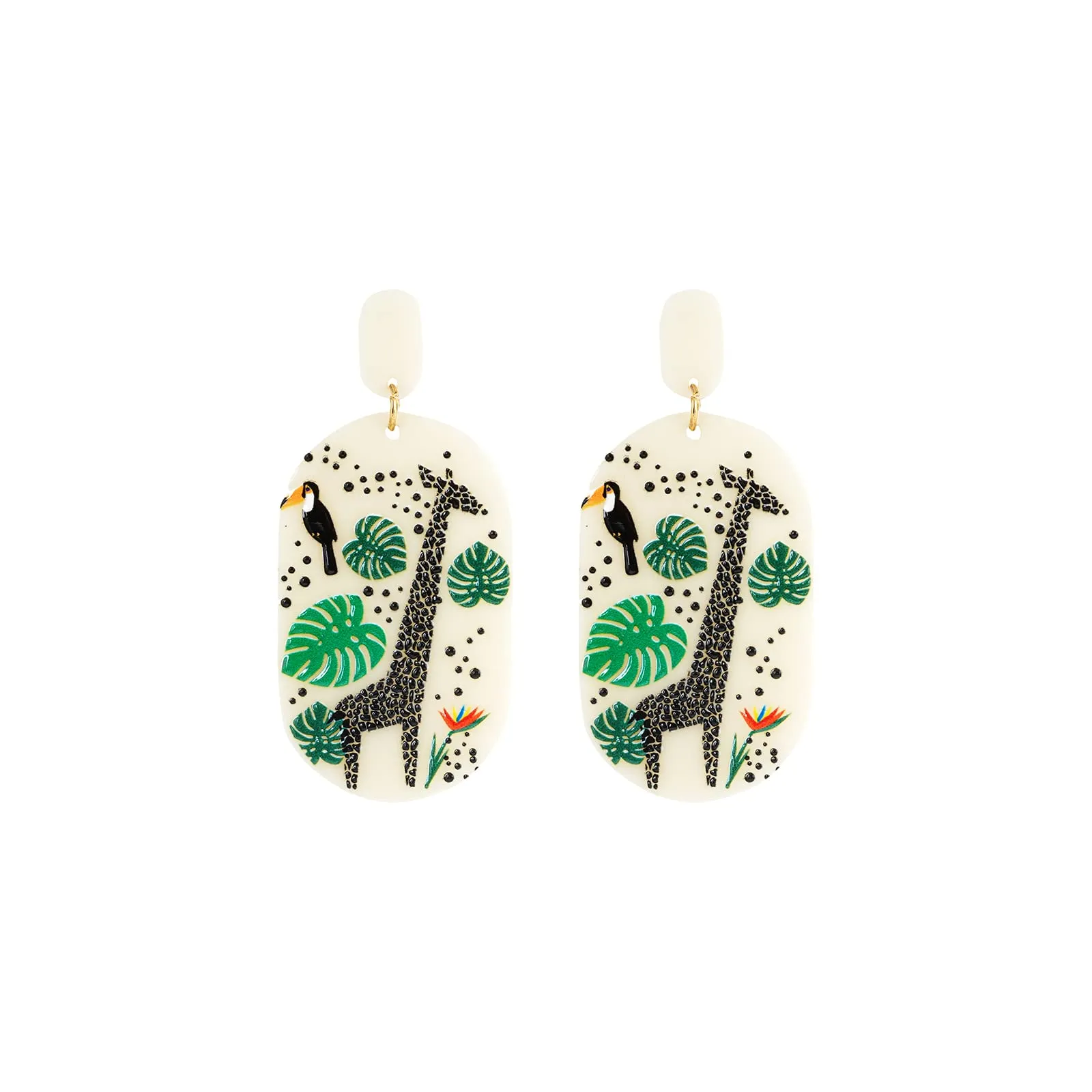 Ally Multicolour Fauna Earring