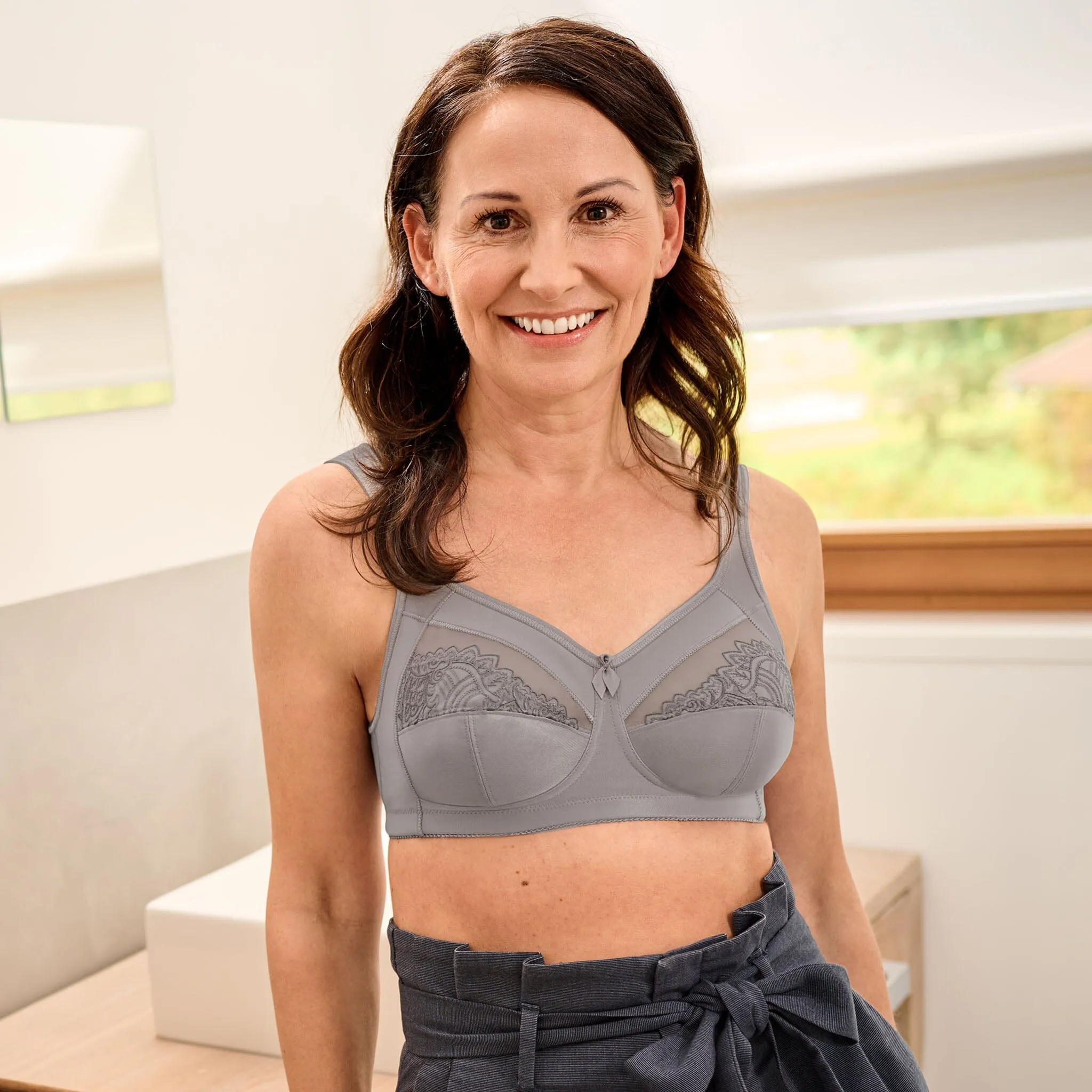 Amoena® Isadora Wire-Free Bra Violet