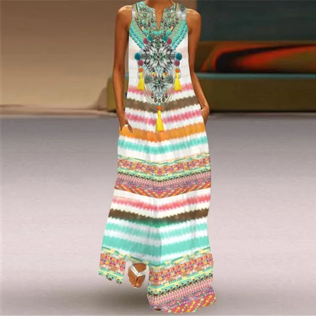 Amy Fashion - Elegant Robe Party Sleeveless Dresses