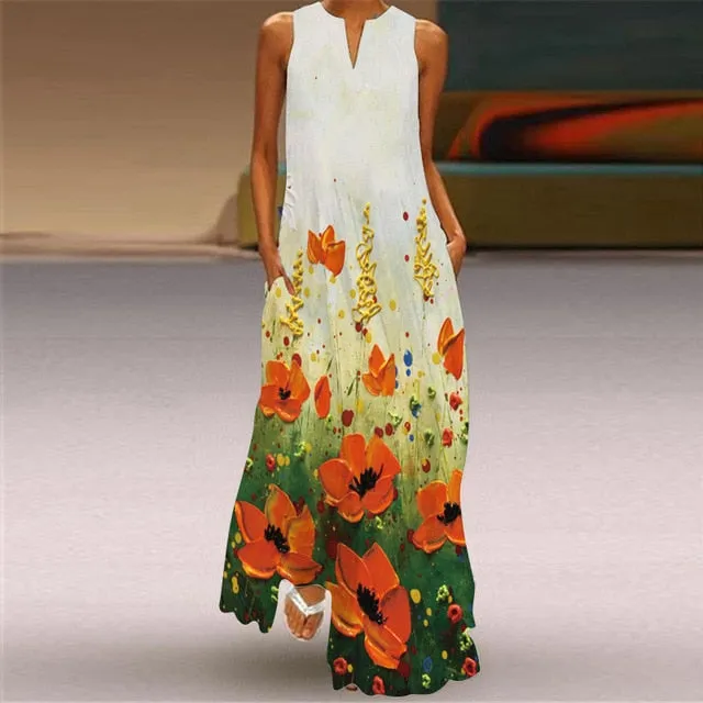 Amy Fashion - Elegant Robe Party Sleeveless Dresses