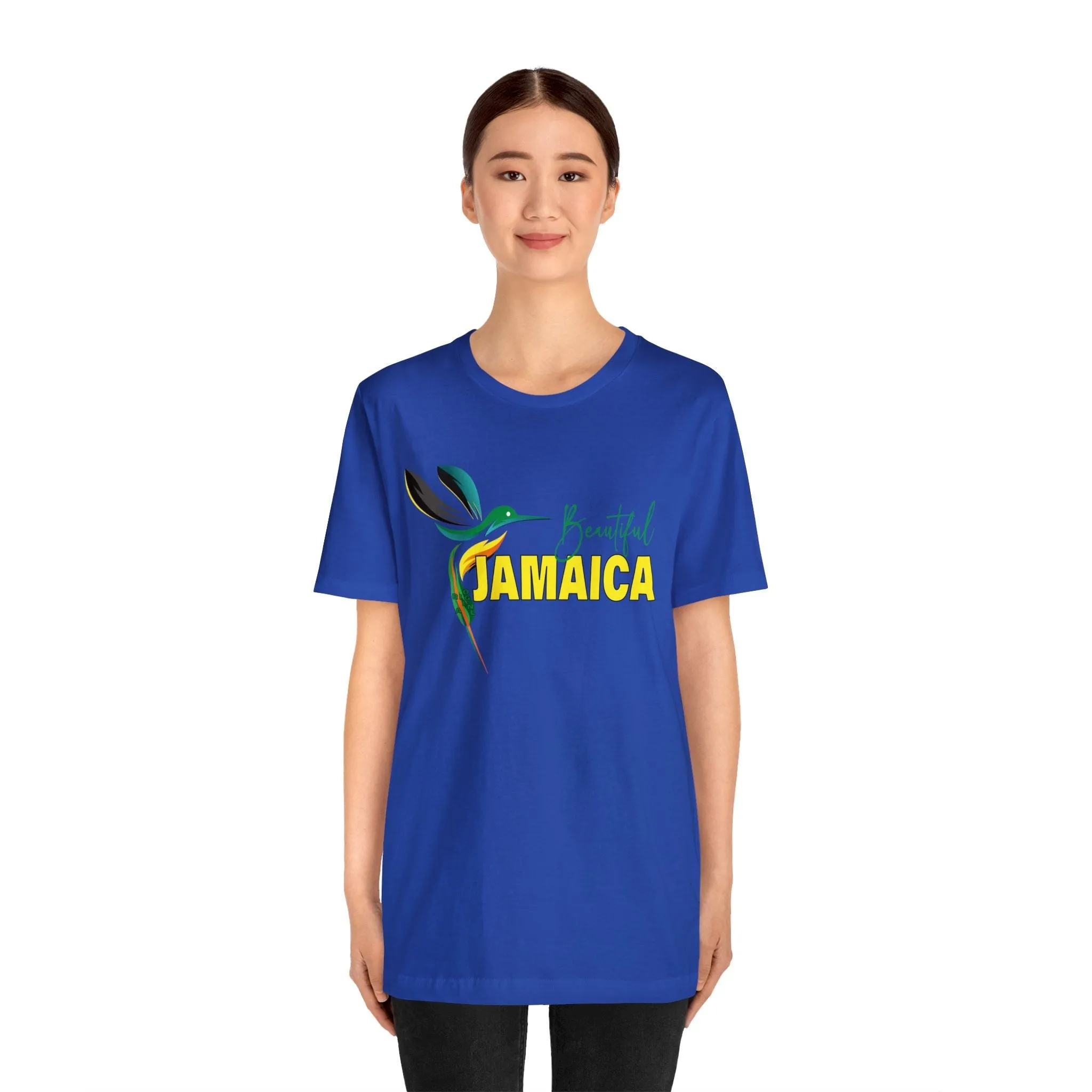 Beautiful Jamaica T shirts | Oversize Men Dress Shirt Big Women Unique Tee | Unisex Slim fit Jersey Short Sleeve Tee