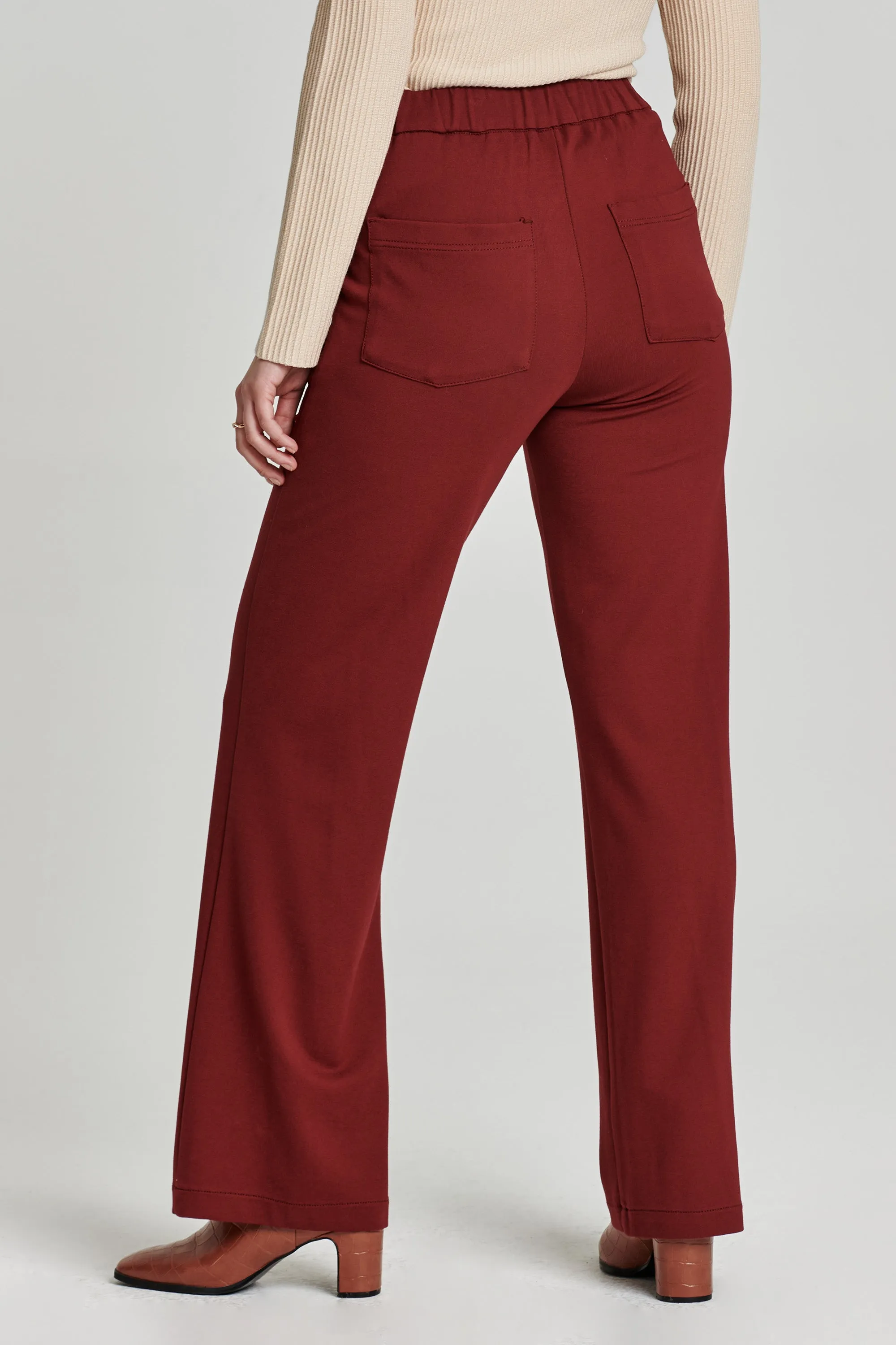 BISHOP WIDE LEG PANT VINO PONTE