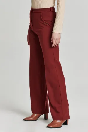 BISHOP WIDE LEG PANT VINO PONTE