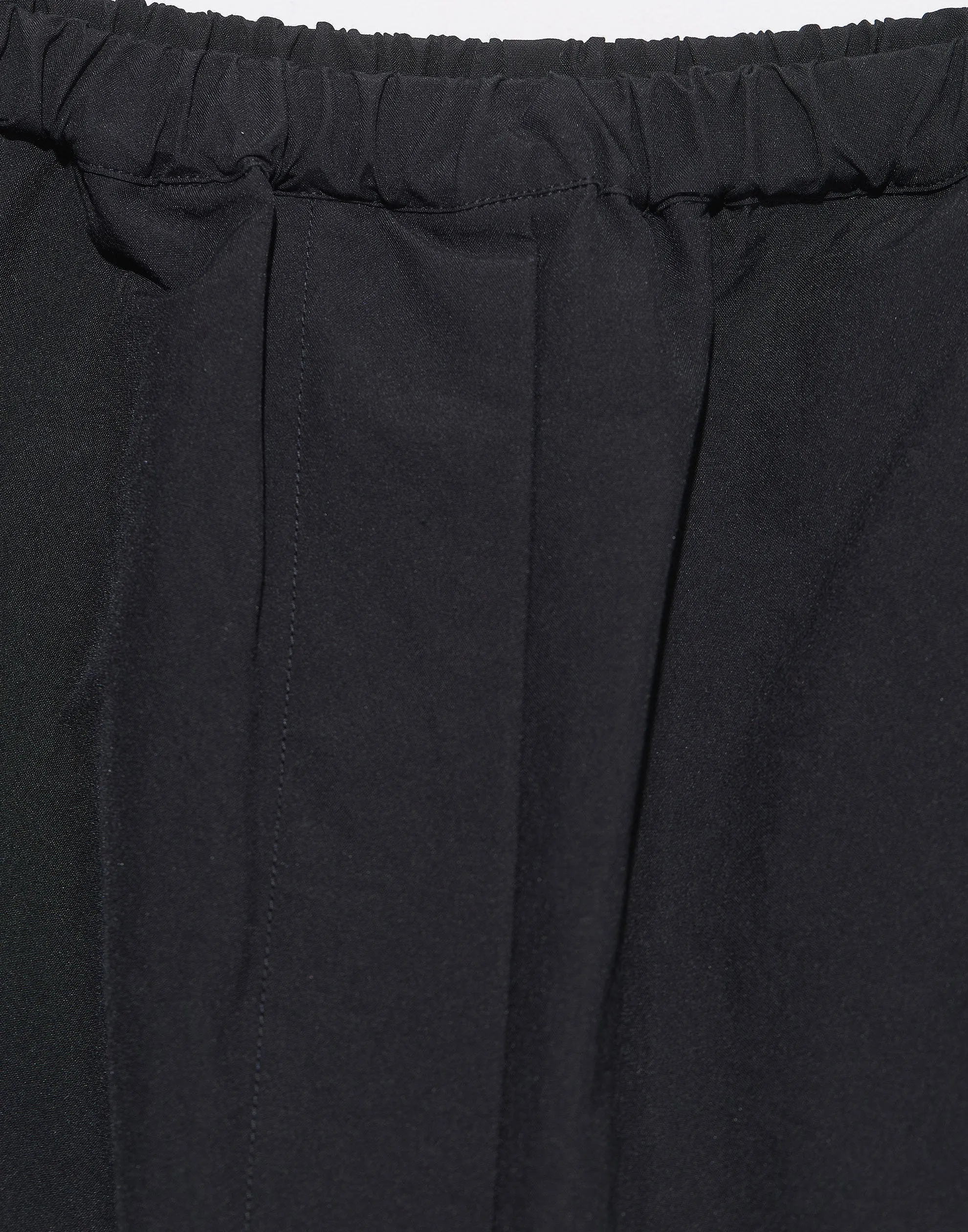 Black Cotton Blend Ronic Worker Pants
