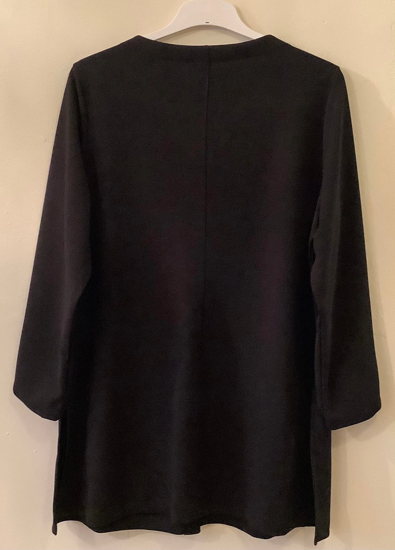 Black Crystal Detail Jacket - Doris Streich