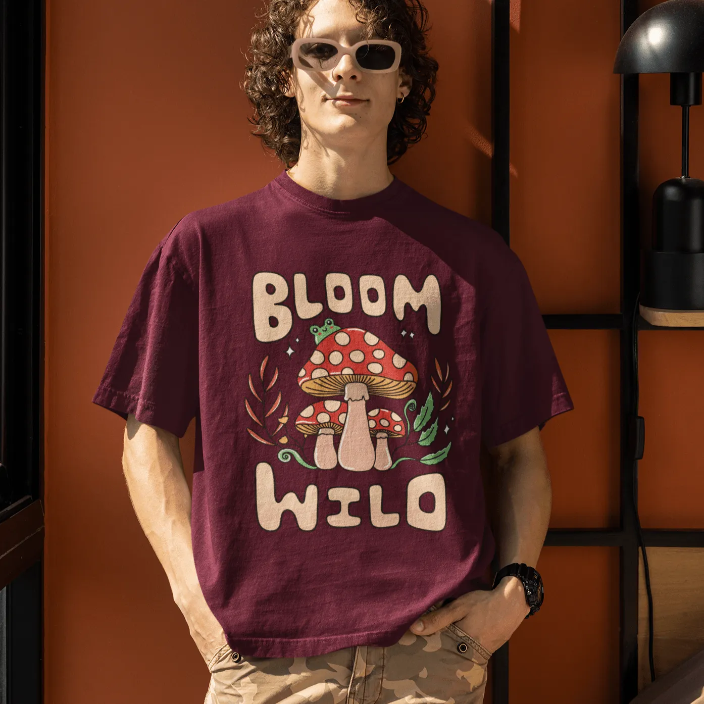 Bloom Wild Unisex T-shirts- Oversized Fits
