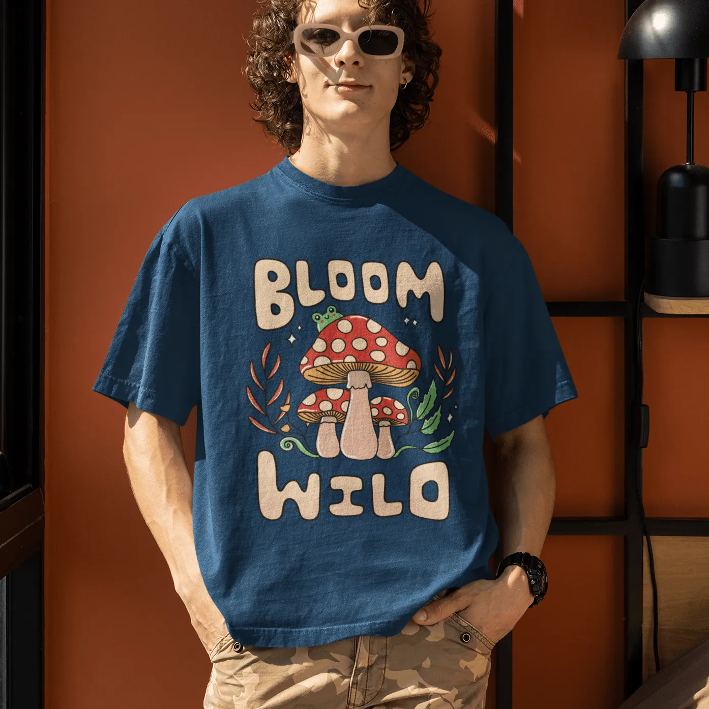 Bloom Wild Unisex T-shirts- Oversized Fits