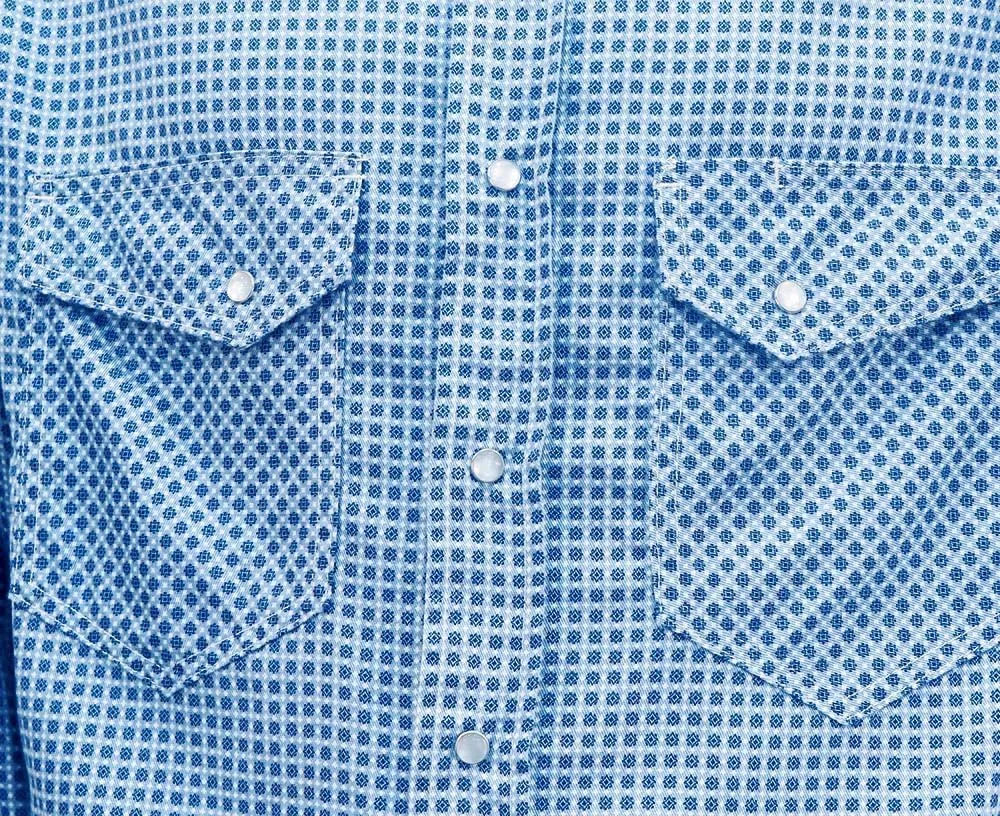 BOCOMAL FR Shirts for Men Printed Plaid Flame Resistant Clothing 6.5oz Cotton Button Up Welding Shirts NFPA2112 CAT2