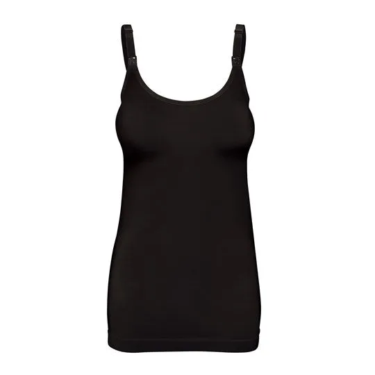 Bravado Classic Nursing Cami - Black (4 Sizes)