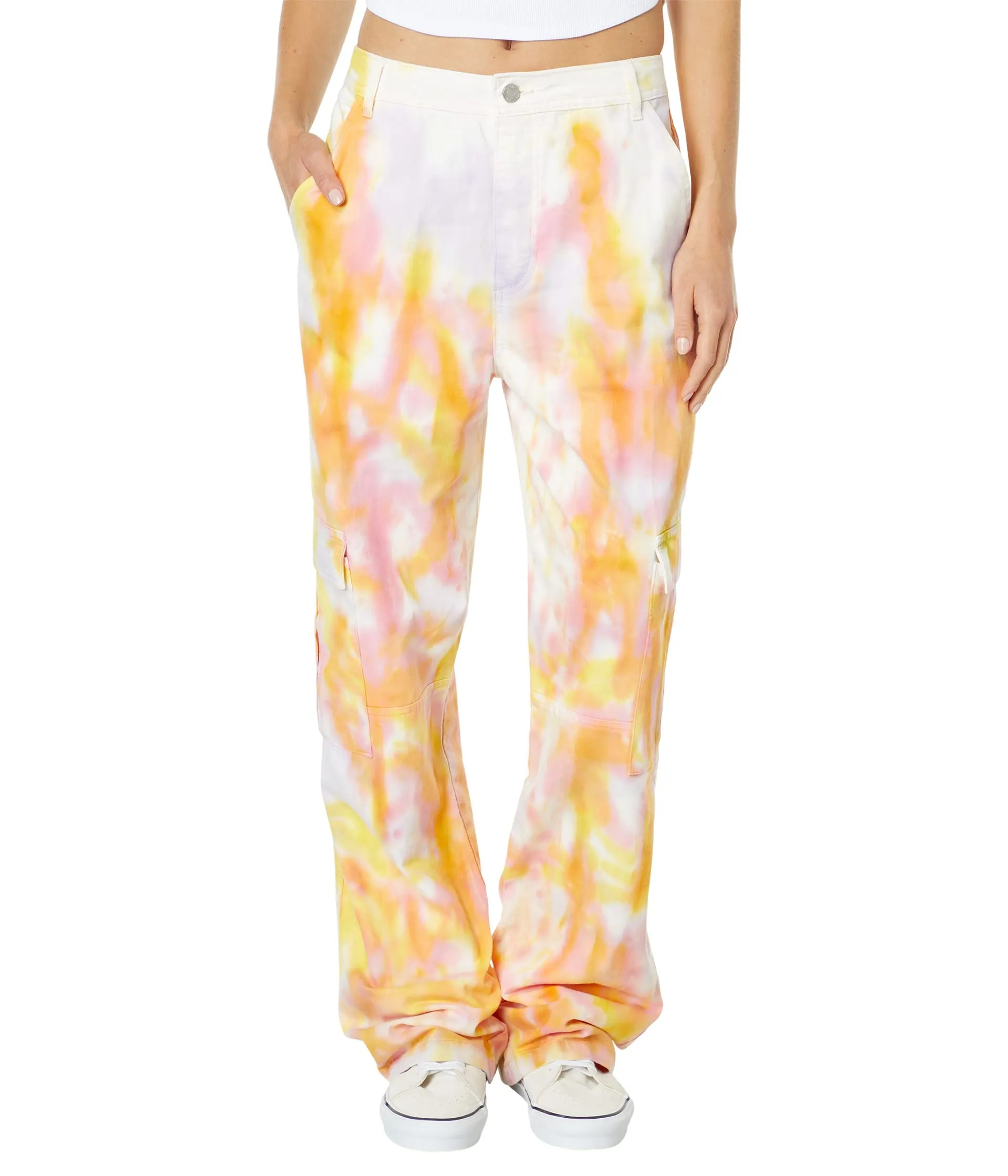 Cargo pants AFRM, Noe PU Relaxed Cargo Pants