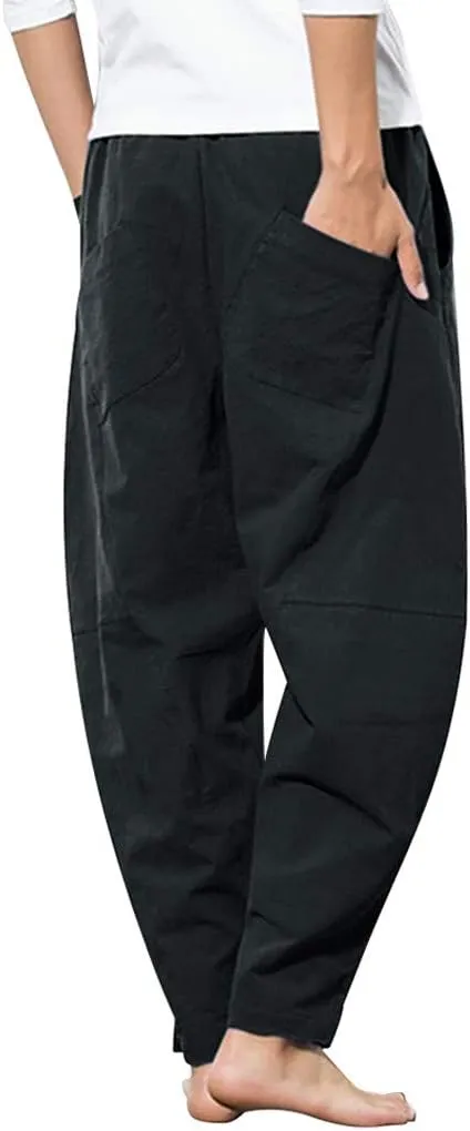Cargo Pants for Men Relaxed Fit Men Sweatpants Men's Basic Active Fleece Jogger Pants Regular and Big & Tall Sizes