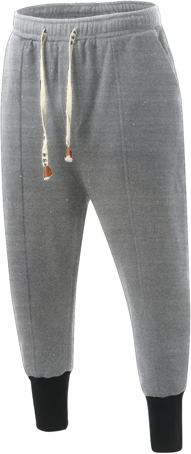Cargo Pants for Men Relaxed Fit Mens Cargo Pants Waist Solid Color Pants Pocket Loose Fleece Casual Pants Men Fashion