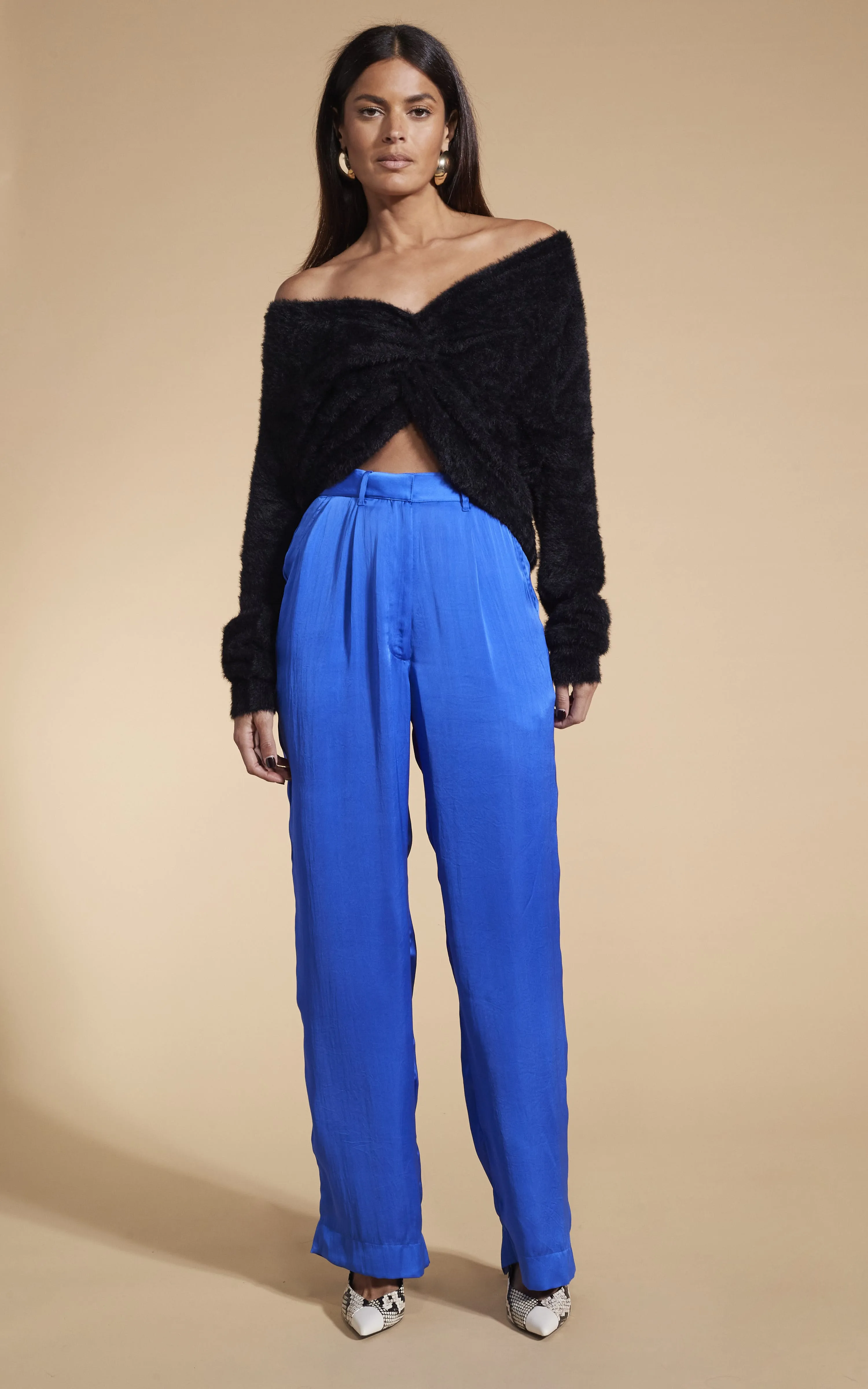 Cassia Trouser In Blue