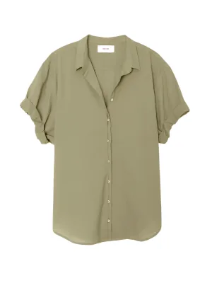 Channing Shirt in Dark Sea Grass