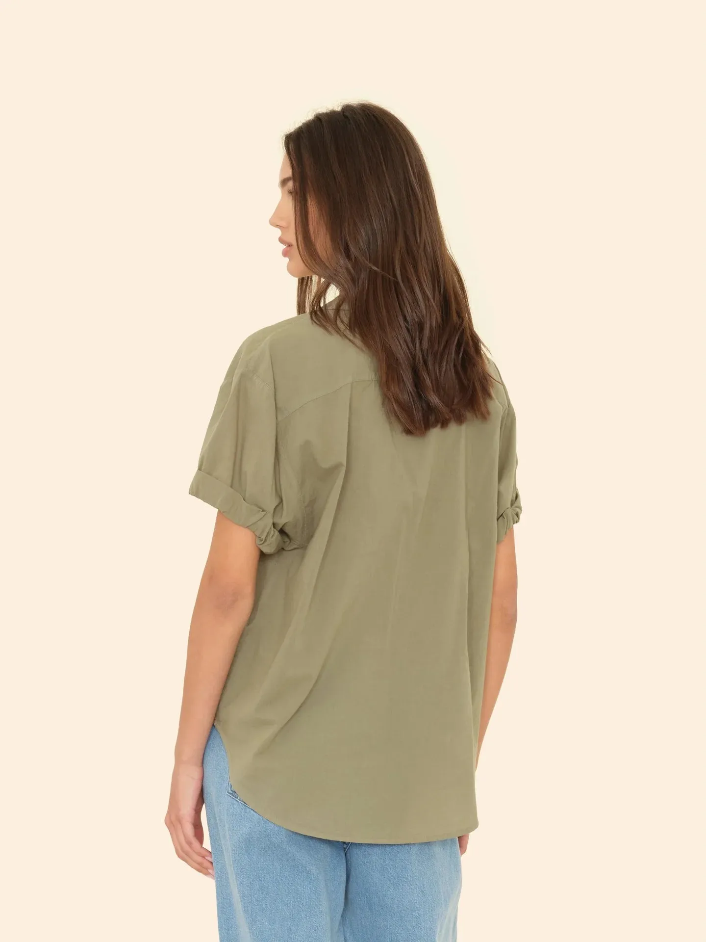 Channing Shirt in Dark Sea Grass