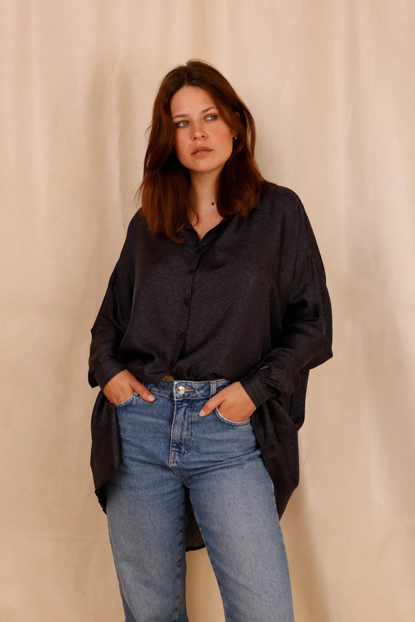 Chemise GIULIA - 100% Soie Arasilk