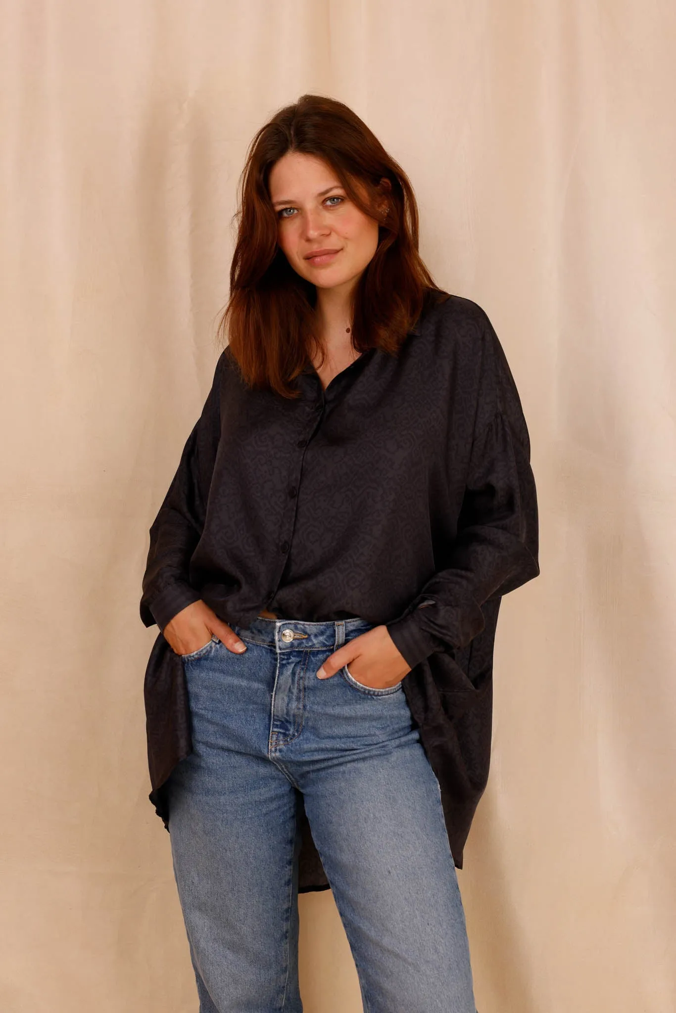 Chemise GIULIA - 100% Soie Arasilk