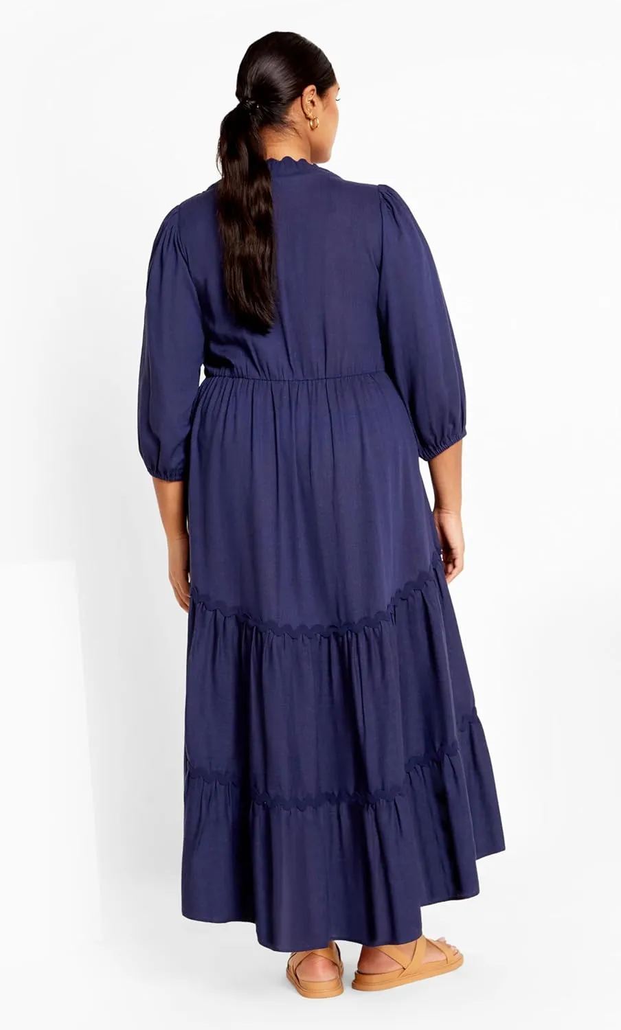 City Chic Women's Apparel Women's Plus Size Cabana Dress