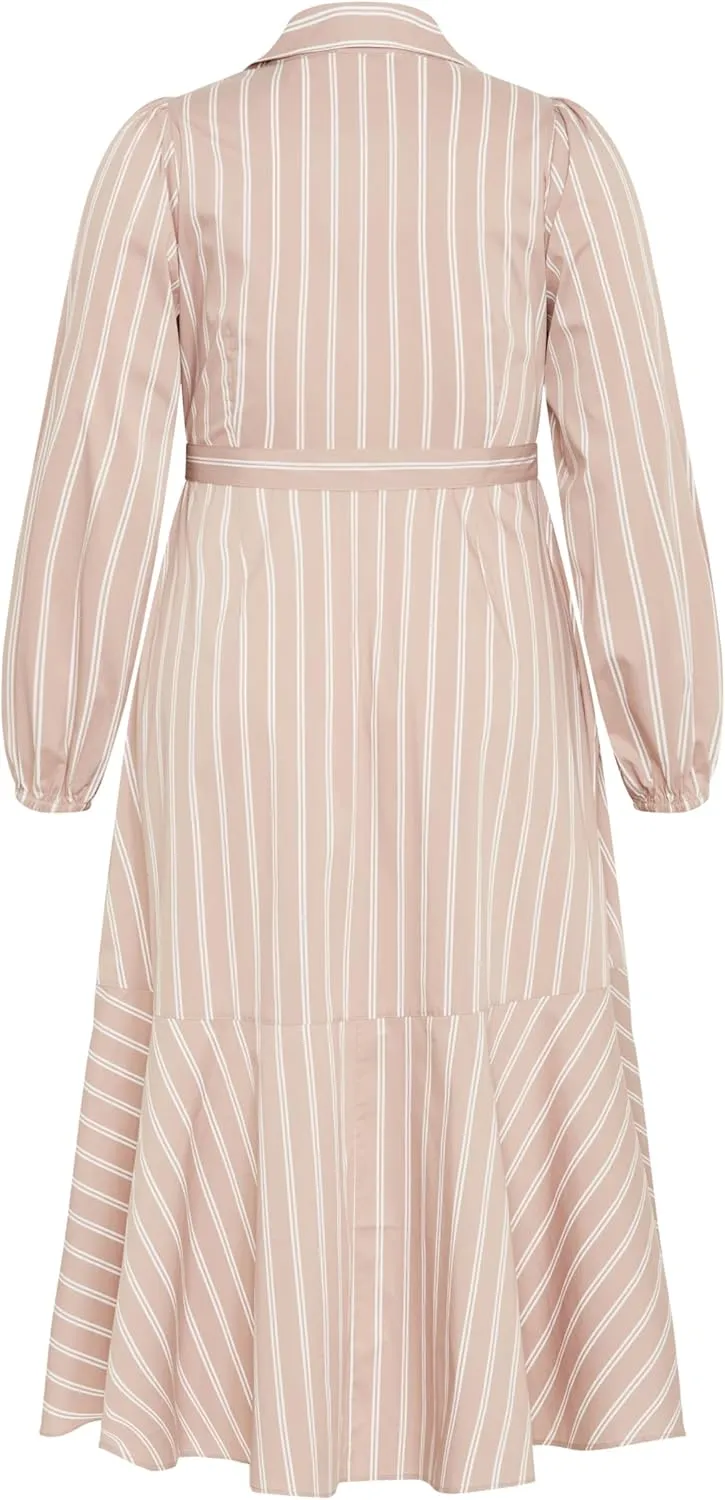 City Chic Women's Plus Size Dress-Selena Wrap