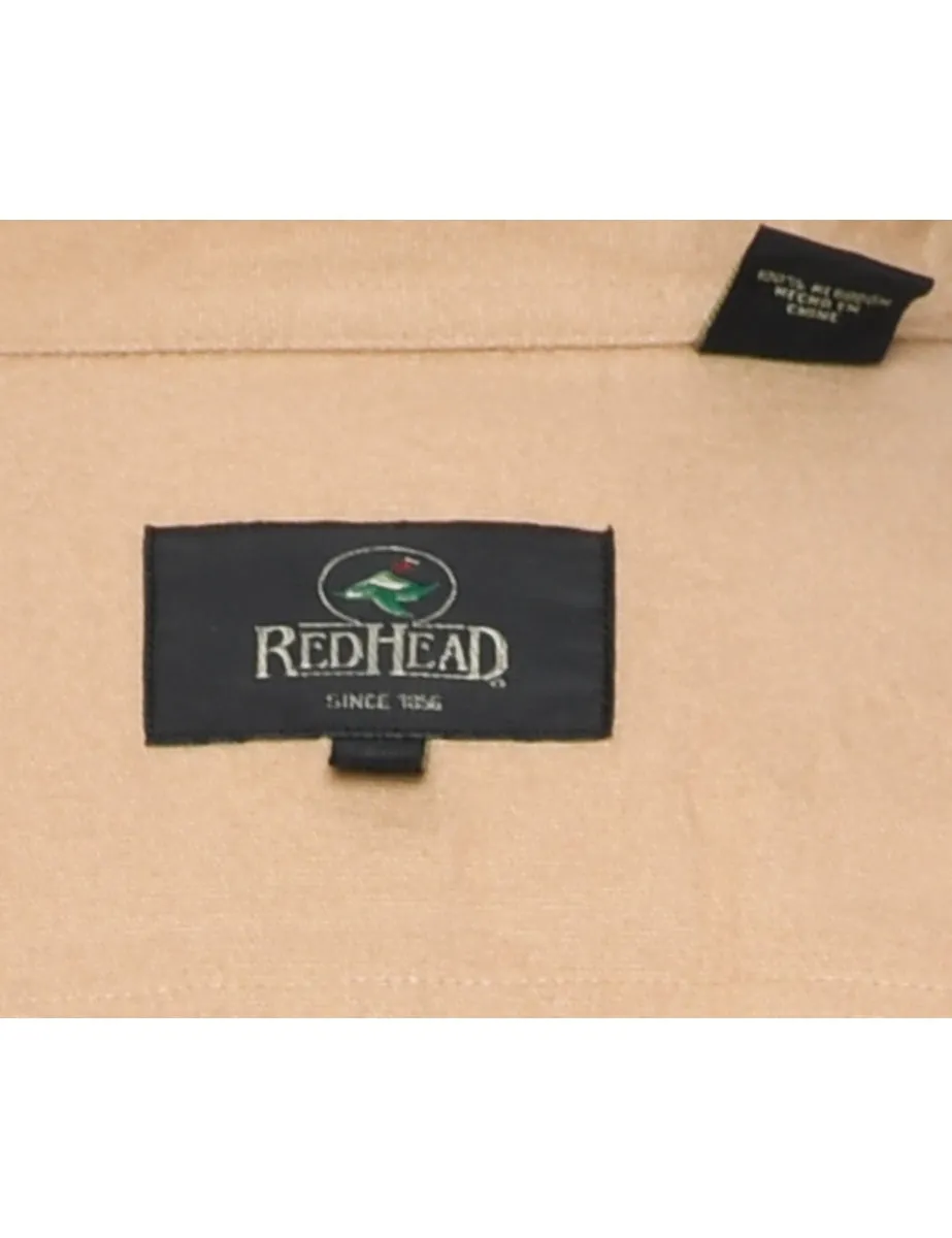 Classic Beige Redhead Shirt - M