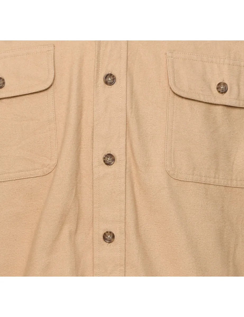 Classic Beige Redhead Shirt - M