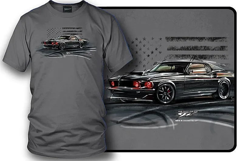 Classic Mustang Shirt - 1967 Mustang Fastback tee shirts