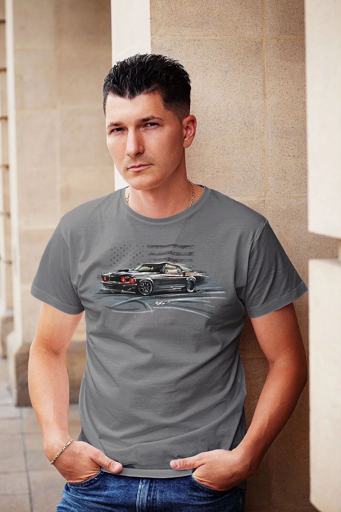Classic Mustang Shirt - 1967 Mustang Fastback tee shirts