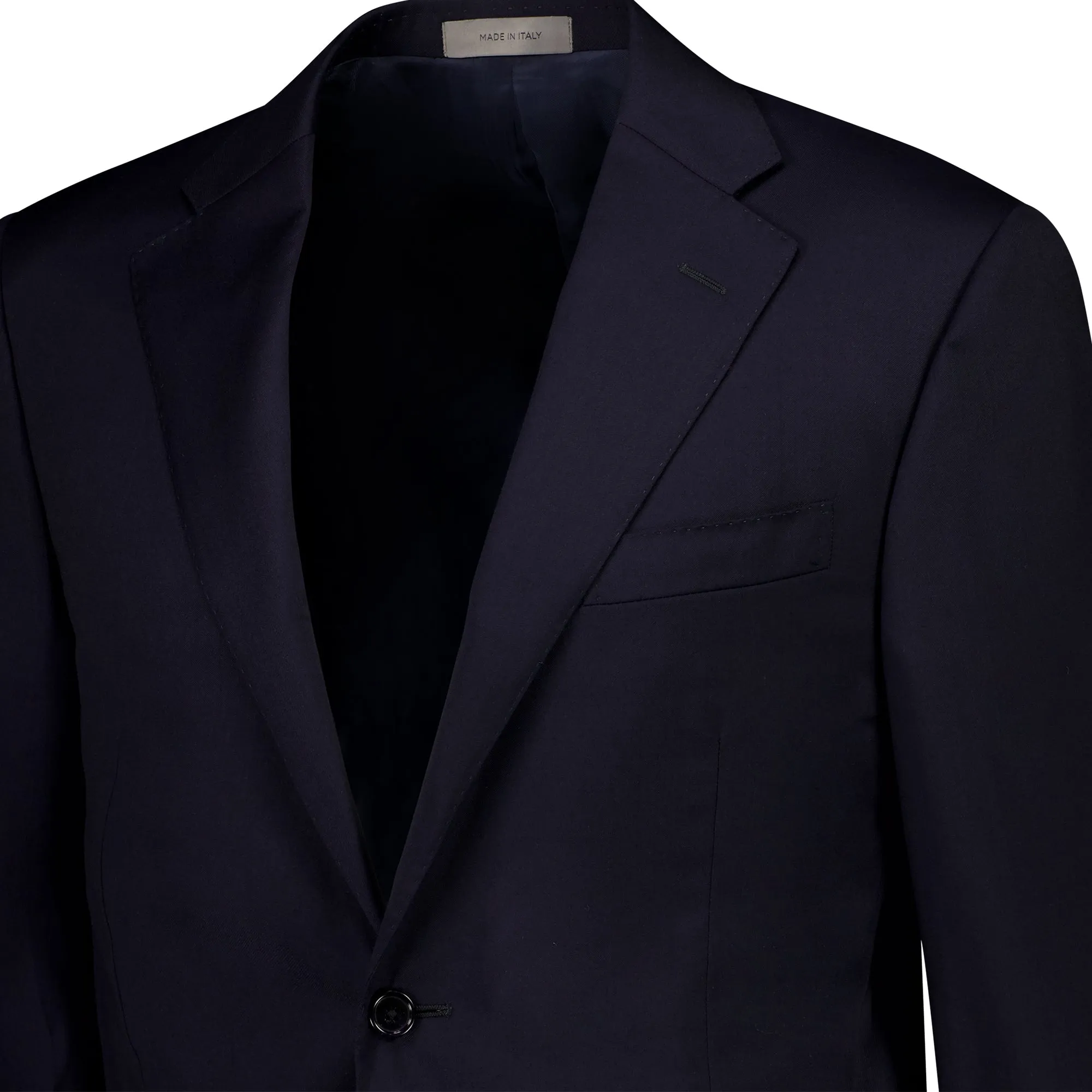 CORNELIANI Plain Leader Wool Suits NAVY REG