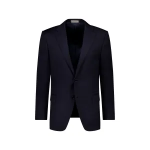 CORNELIANI Plain Leader Wool Suits NAVY REG
