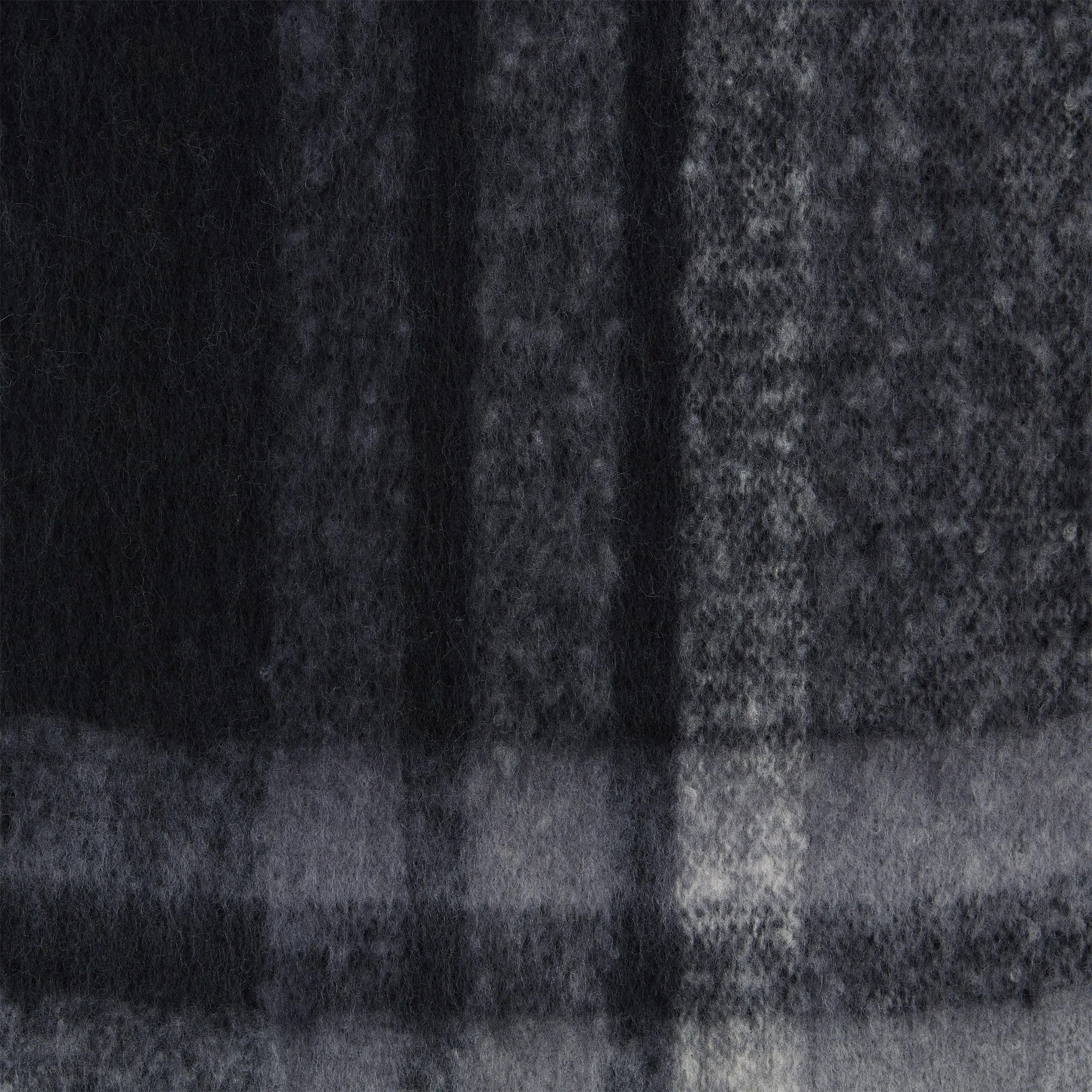 Cozy Plaid Scarf - Gray