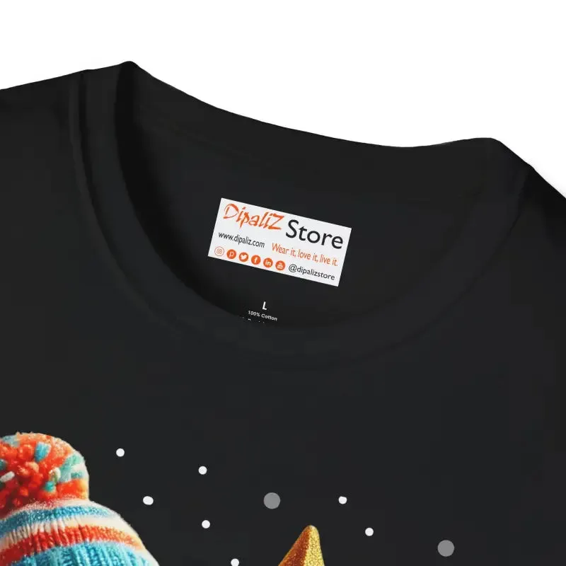 Cozy Snowman Tee for Chic Winter Vibes