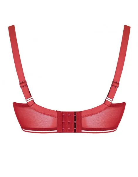 Curvy Kate Top Spot Balcony Bra - Red -