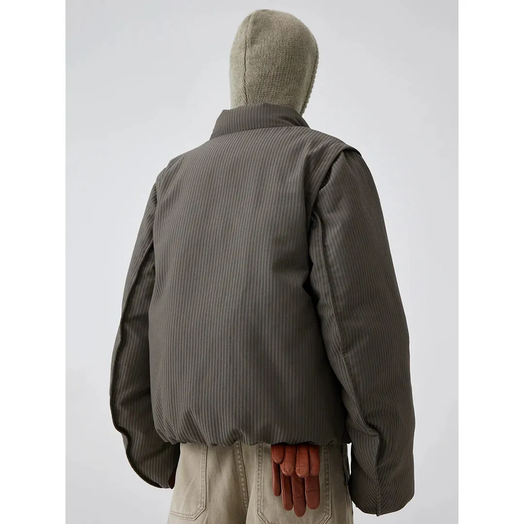 Detachable Sleeve Jacket