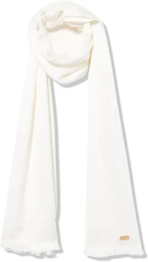 DKNY womens Oversized Eyelash Fringe Basic Scarf