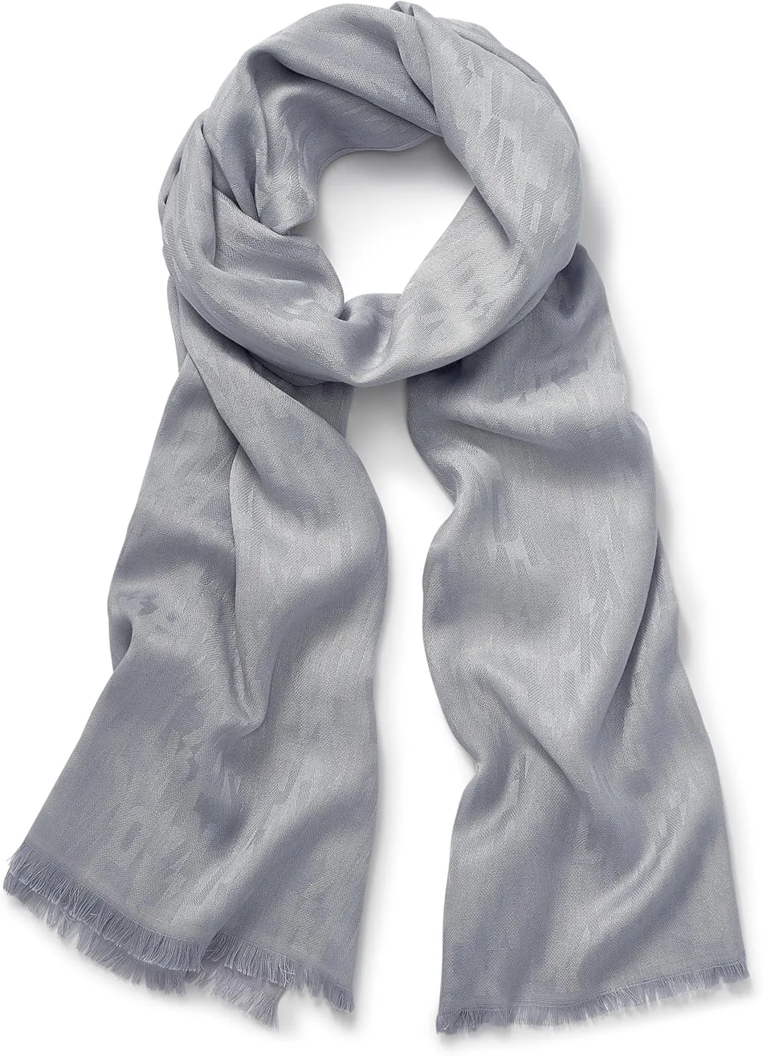 DKNY womens Oversized Eyelash Fringe Scarf