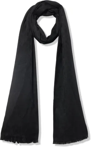 DKNY womens Oversized Eyelash Fringe Scarf