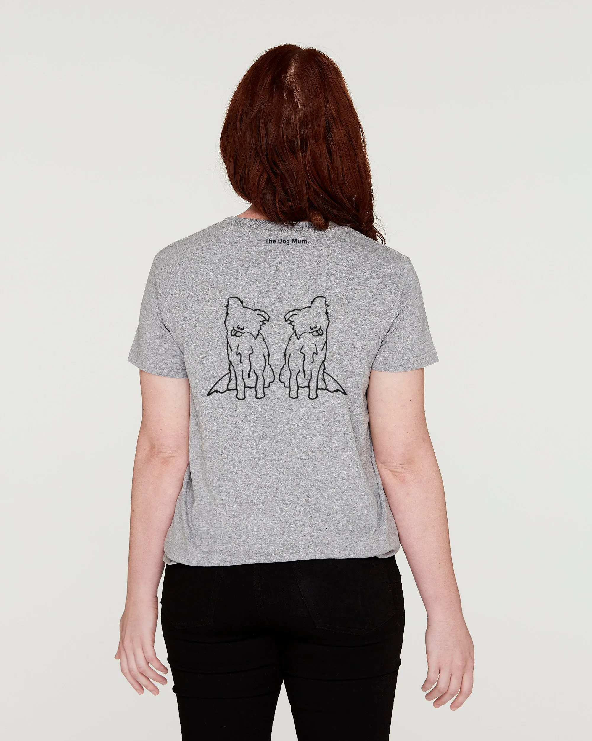 Double Breed Illustration: Ladies Classic T-shirt