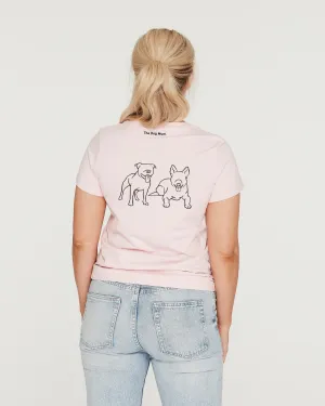 Double Breed Illustration: Ladies Classic T-shirt