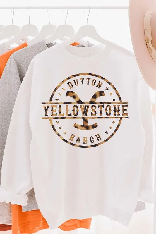 DUTTON RANCH YELLOWSTONE GRAPHIC SWEATSHIRT