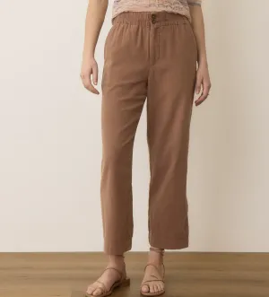 Elle Crop Pant - Chocolate Malt
