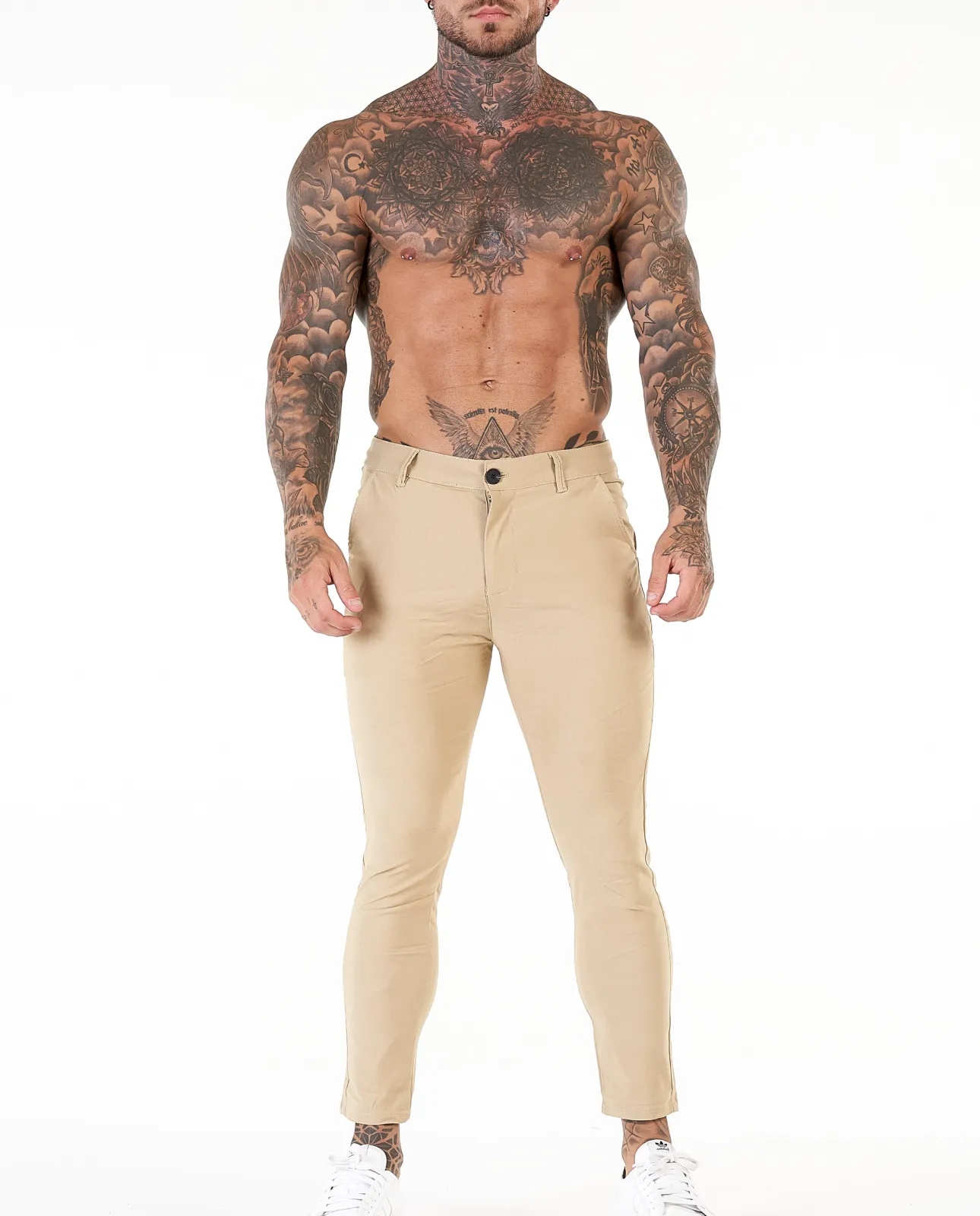 ENZO TROUSERS | KHAKI