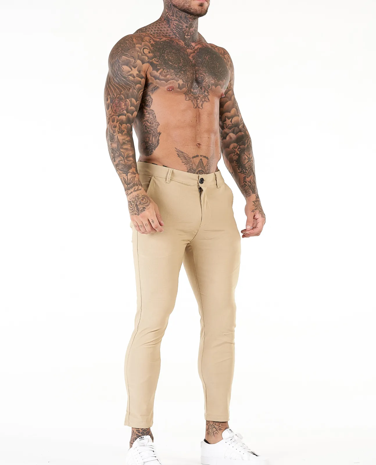 ENZO TROUSERS | KHAKI