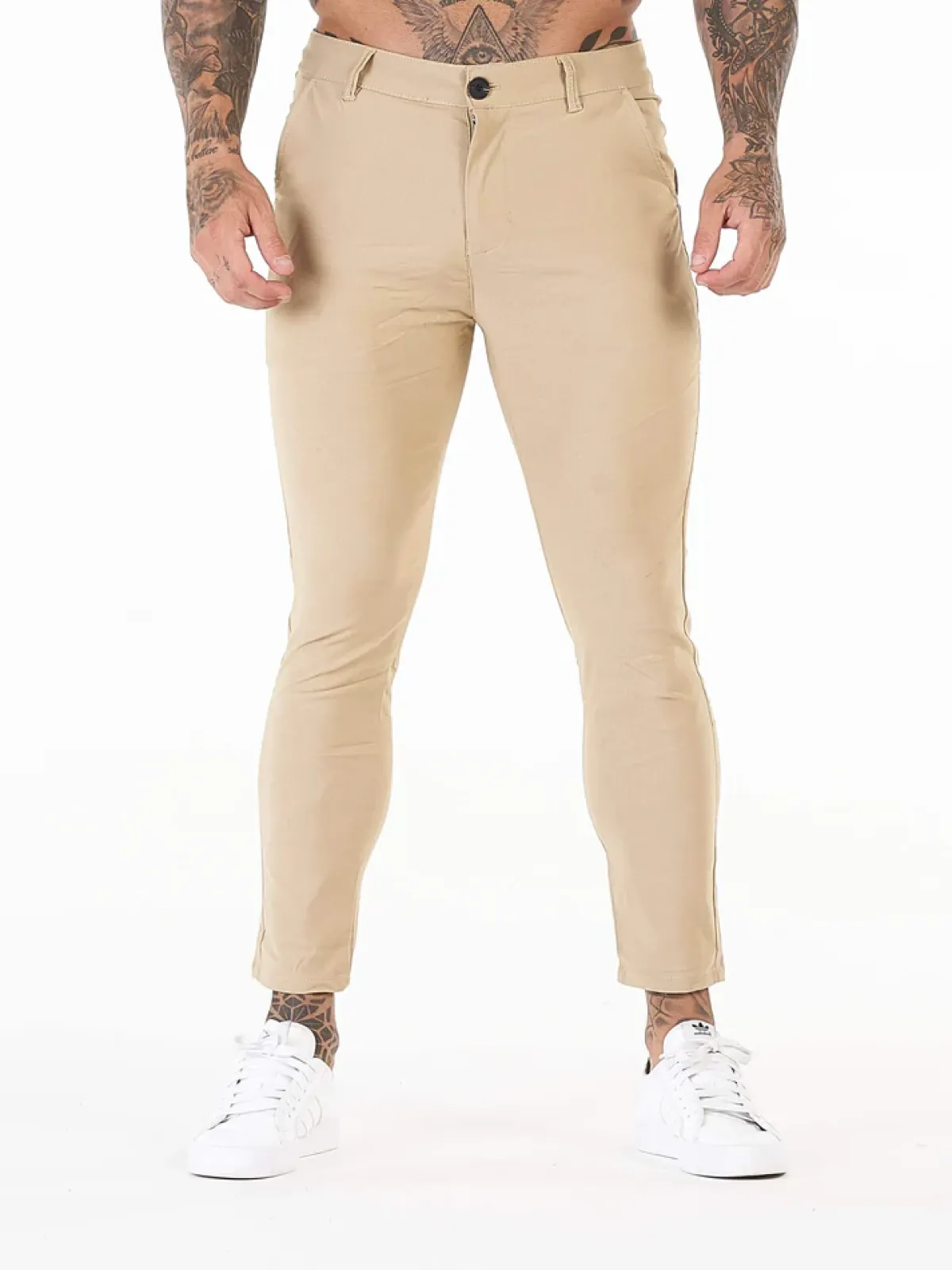 ENZO TROUSERS | KHAKI
