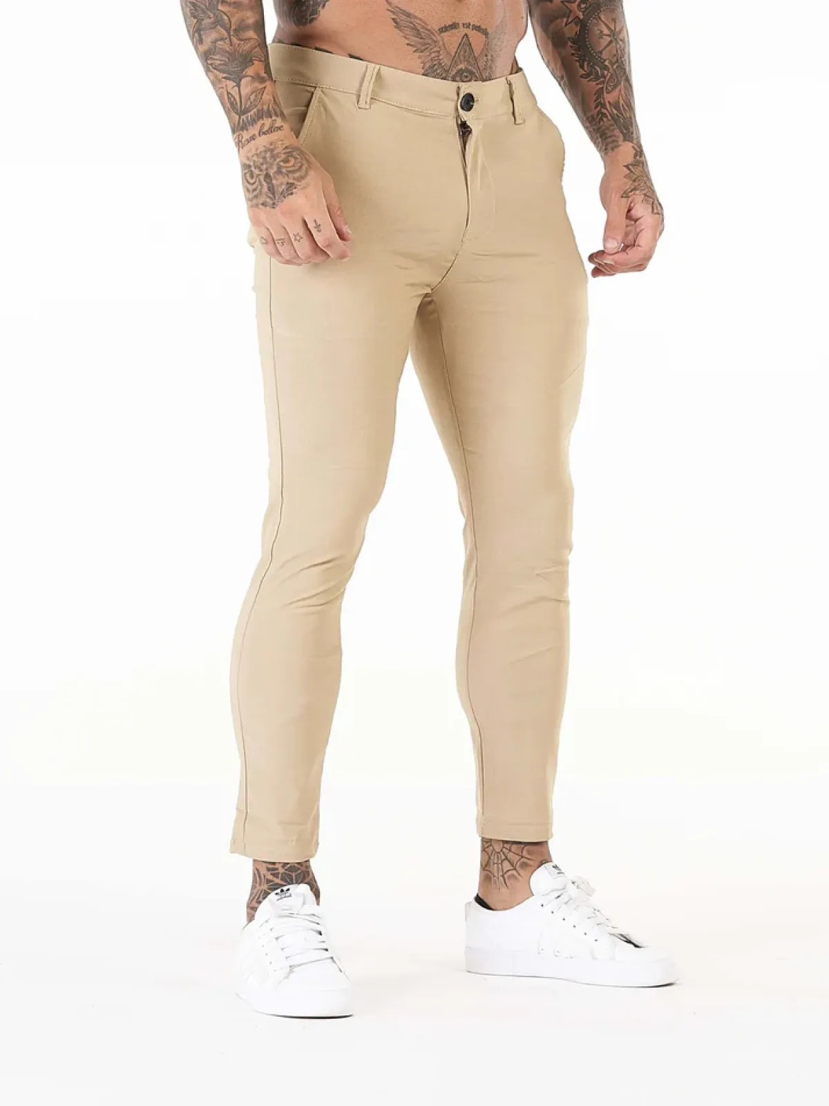 ENZO TROUSERS | KHAKI