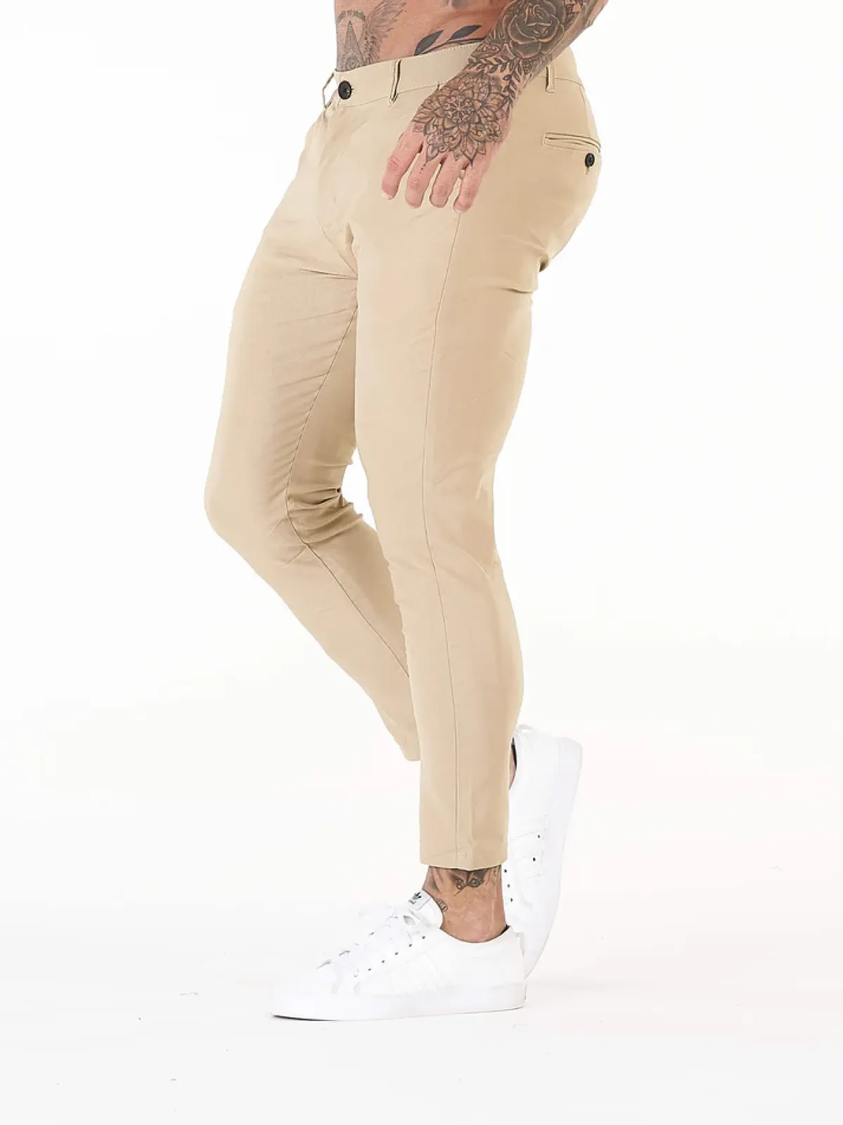 ENZO TROUSERS | KHAKI